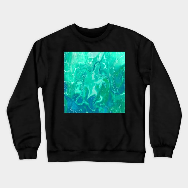 Ocean Life Crewneck Sweatshirt by MayGreenAbgrall